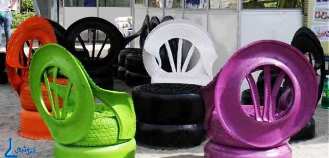 recycling tires